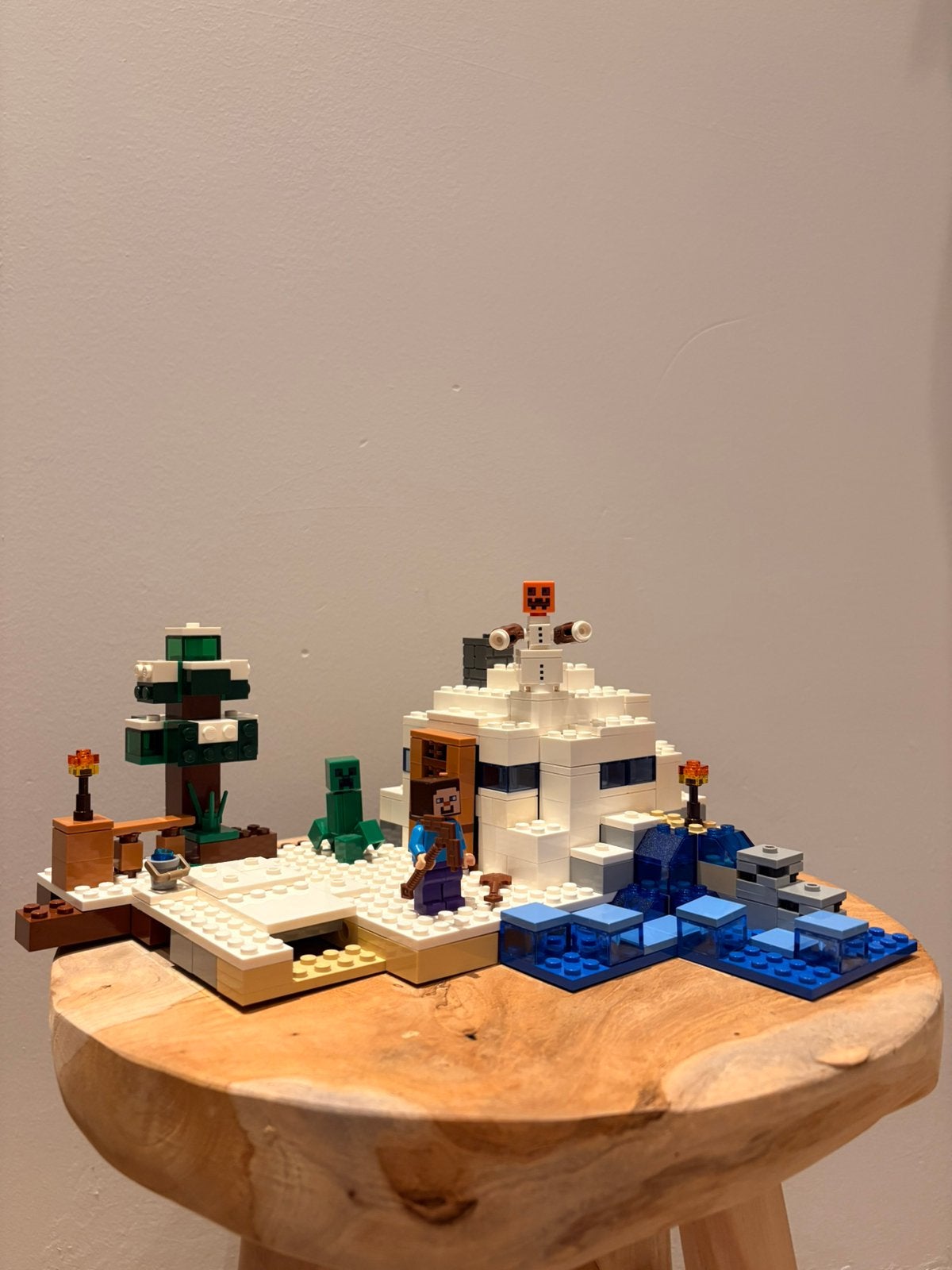 LEGO Minecraft 21120 – The Snow Hideout, Minecraft, Lego, Ensemble complet, Comme neuf