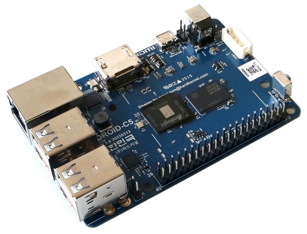Odroid C5 compacte ARM-computer, Computers en Software, Desktop Pc's, Non spécifié, Ophalen of Verzenden, Zo goed als nieuw, Met videokaart