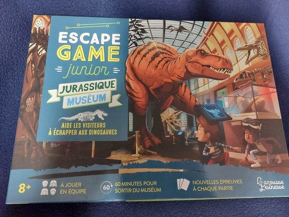 Escape game junior - Museum jurassique, Enlèvement ou Envoi, Comme neuf