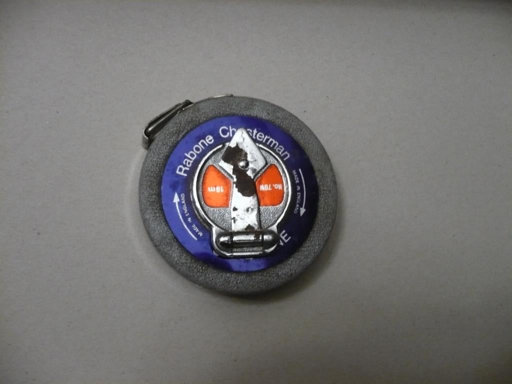 Vintage Chesterman rolmeter  stalen meetlint . , Ophalen