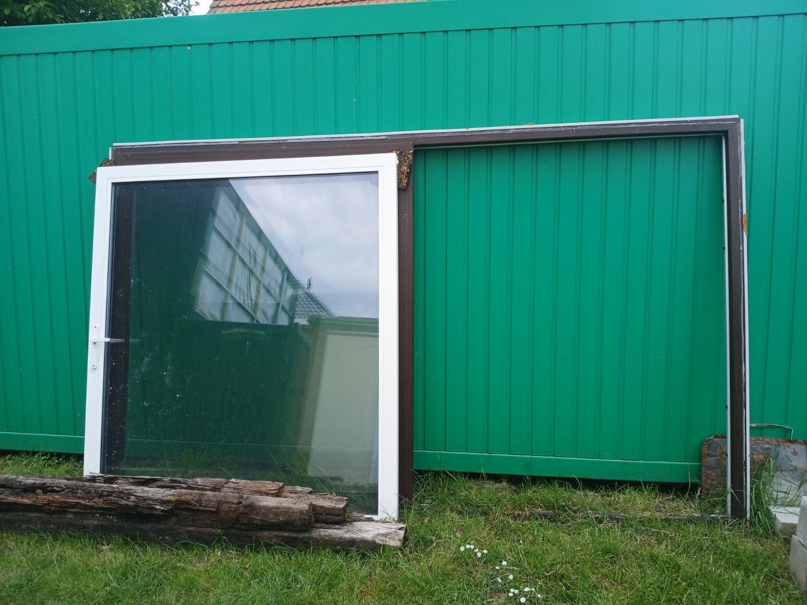 Fenêtre coulissante en PVC à vendre, Bricolage & Construction, Enlèvement