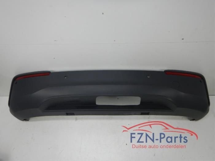 VW Tiguan 571 Achterbumper Onderlip 4PDC, Enlèvement ou Envoi, Utilisé, Arrière, Pare-chocs
