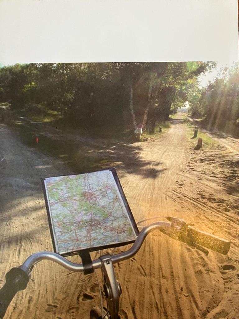 Kaarhouder voor fiets, Ophalen of Verzenden, Zo goed als nieuw