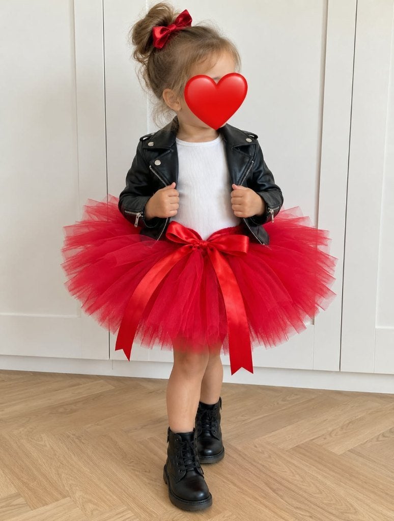 Neuf !Superbe Tutu Rouge Fille 1 an , 2 ans, 3 ans Robe Noel, Ophalen of Verzenden, Nieuw, Meisje, Jurk of Rok
