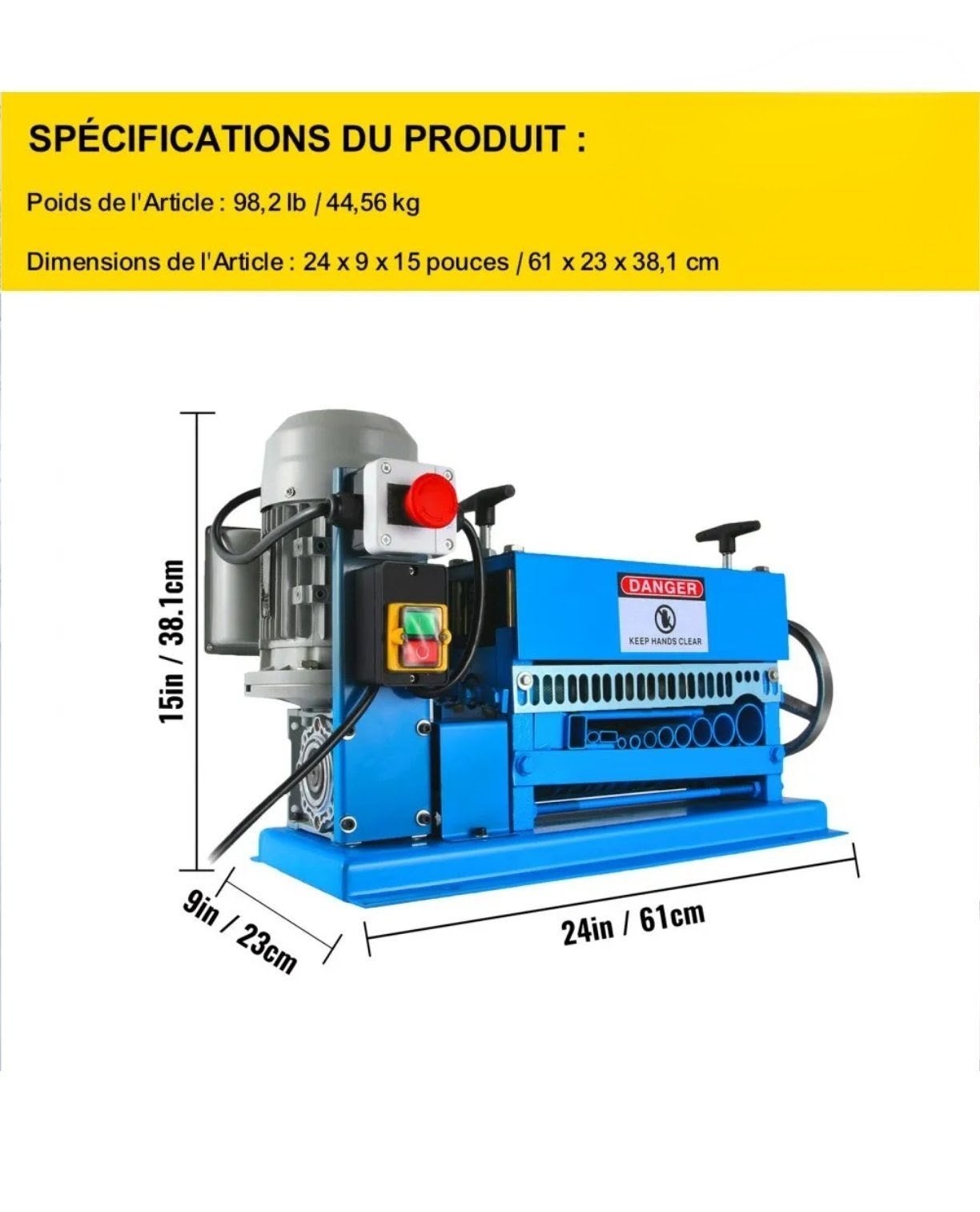 Machine à dénuder, Bricolage & Construction, Tours, Enlèvement, Utilisé