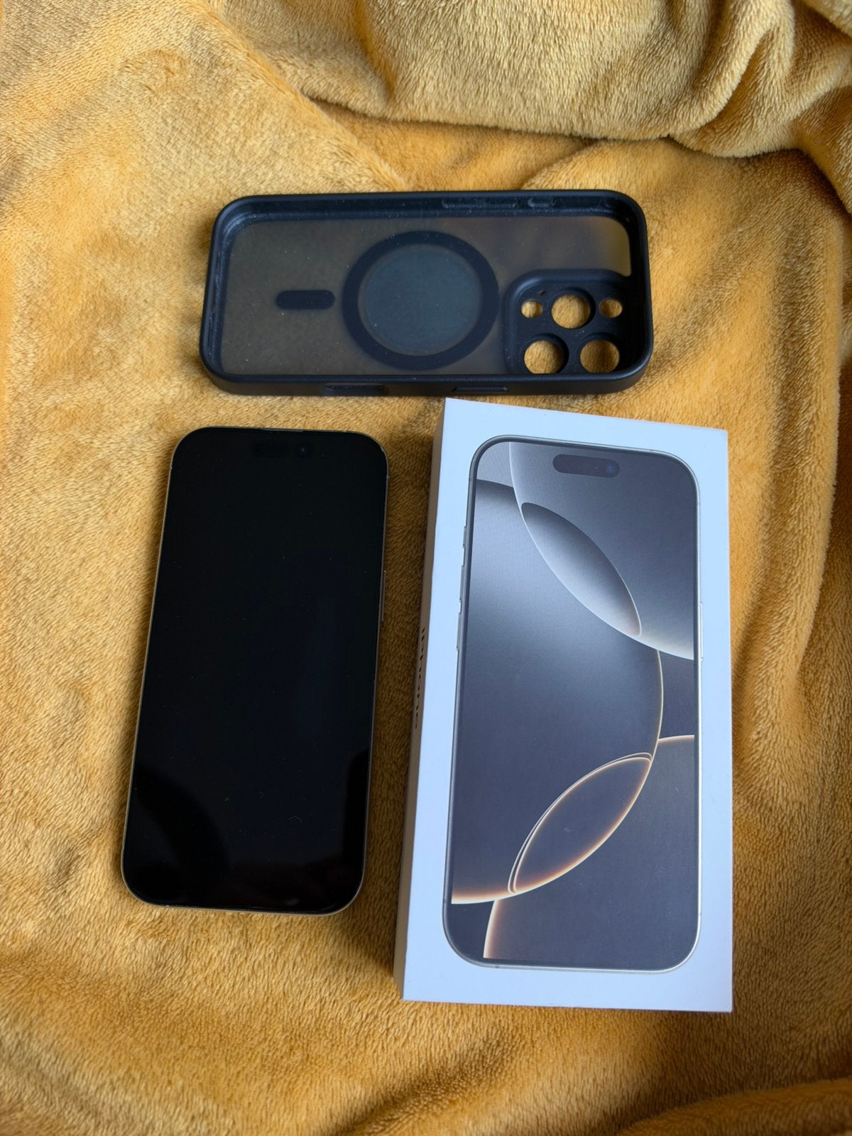 Iphone 16 pro 128gb parfait etat., Telecommunicatie, Ophalen, Zo goed als nieuw, Grijs, IPhone 16