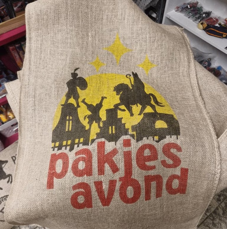 Grand sac de Sinterklaas/sac en jute - Pakjes Avond, Enlèvement ou Envoi
