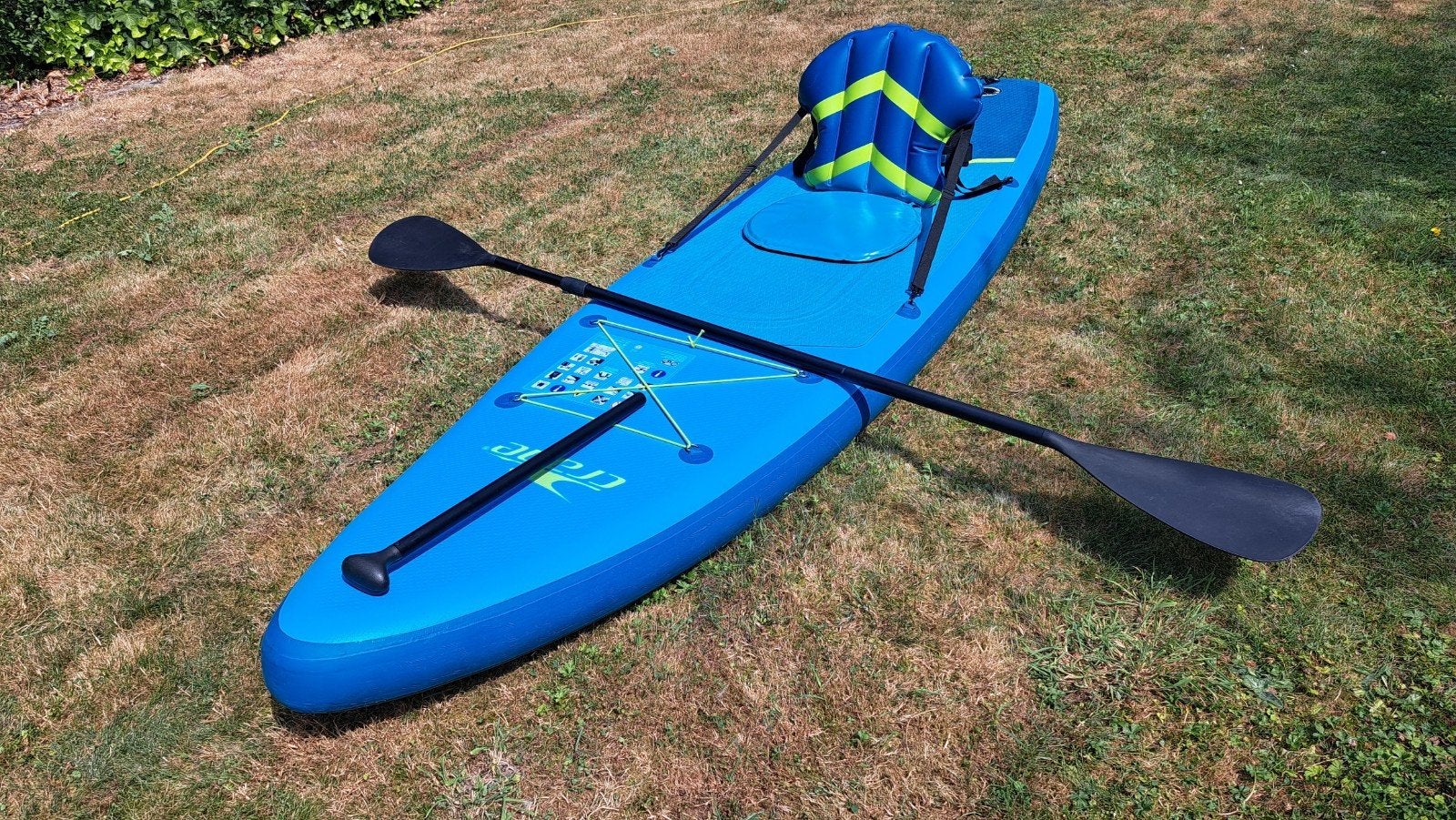 Complete 2-in-1 SUP board & Kajak set (Incl. zitje + peddel), Watersport en Boten, Ophalen, Zo goed als nieuw, SUP-boards