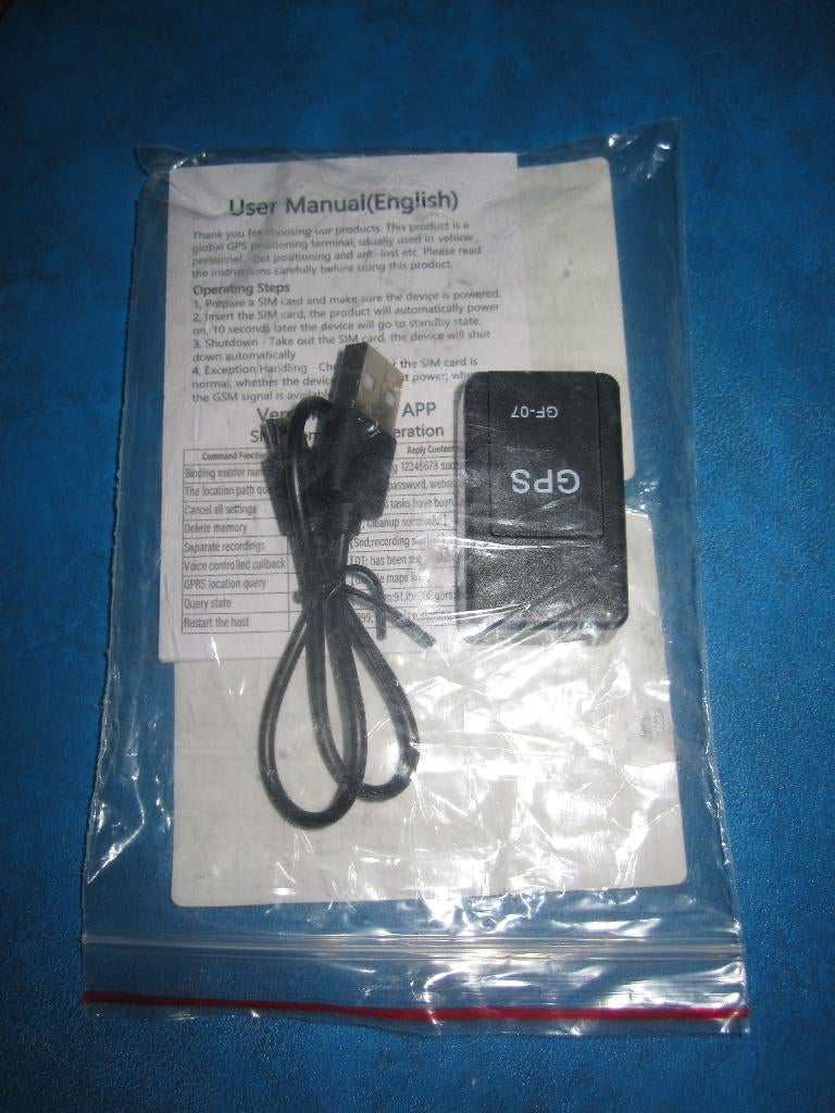 Mini traceur GPS (nouveau) installation facile, Enlèvement ou Envoi, Neuf, Geen merk