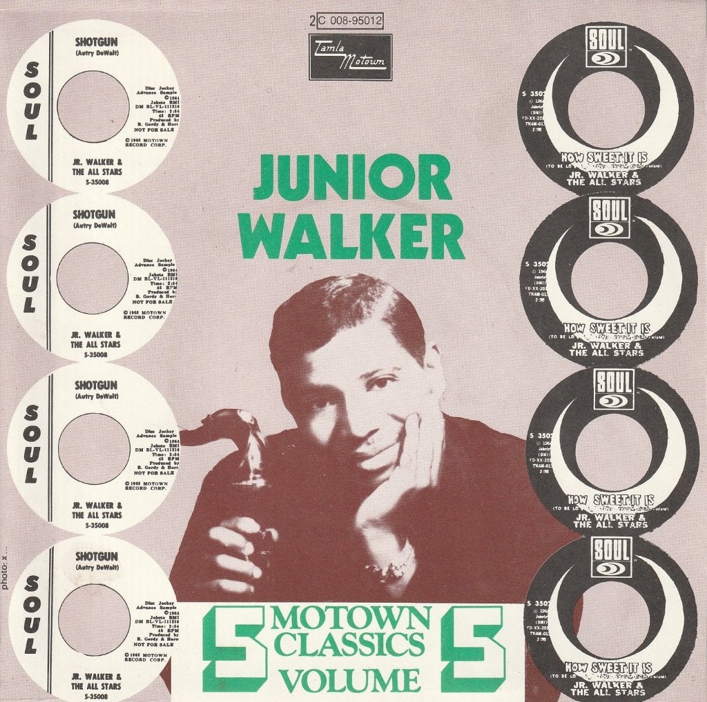 Jr. Walker & the All Stars - Shotgun / How sweet it is, Réédition, R&B et Soul, 7 inch, Comme neuf