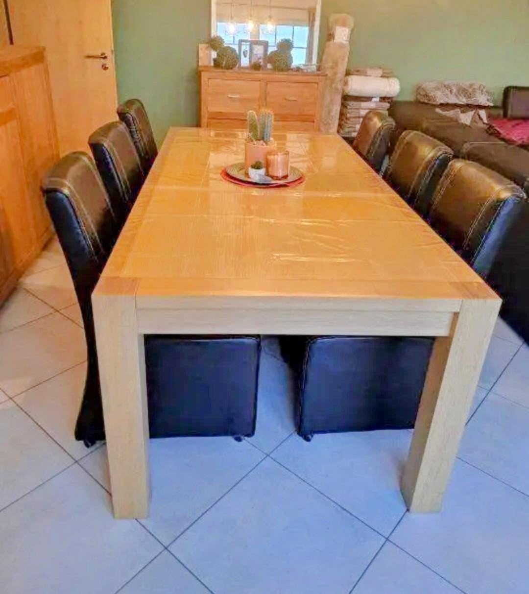 table vrai bois, Ophalen of Verzenden, Zo goed als nieuw, Bois