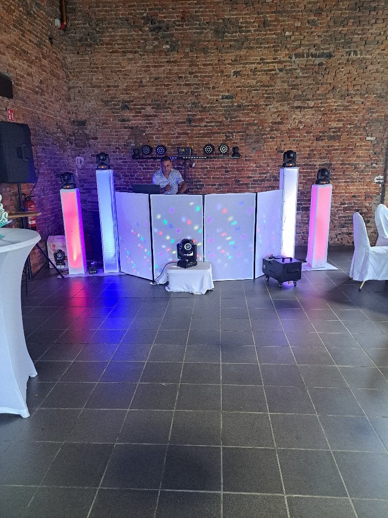 Paire de totems  de 1.40 m, Muziek en Instrumenten, Licht en Laser, Ophalen, Zo goed als nieuw, Laser