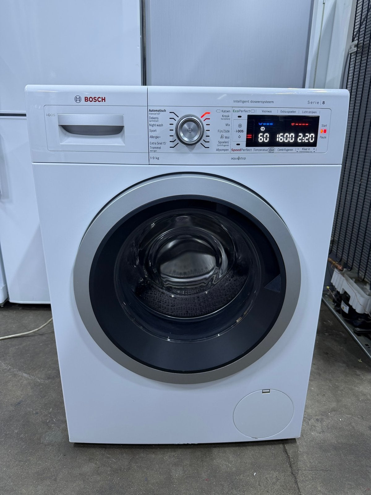 Wasmahine Bosch A+++ 9 Kg met GARANTIE, Elektronische apparatuur, Wasmachines, Ophalen of Verzenden, Zo goed als nieuw