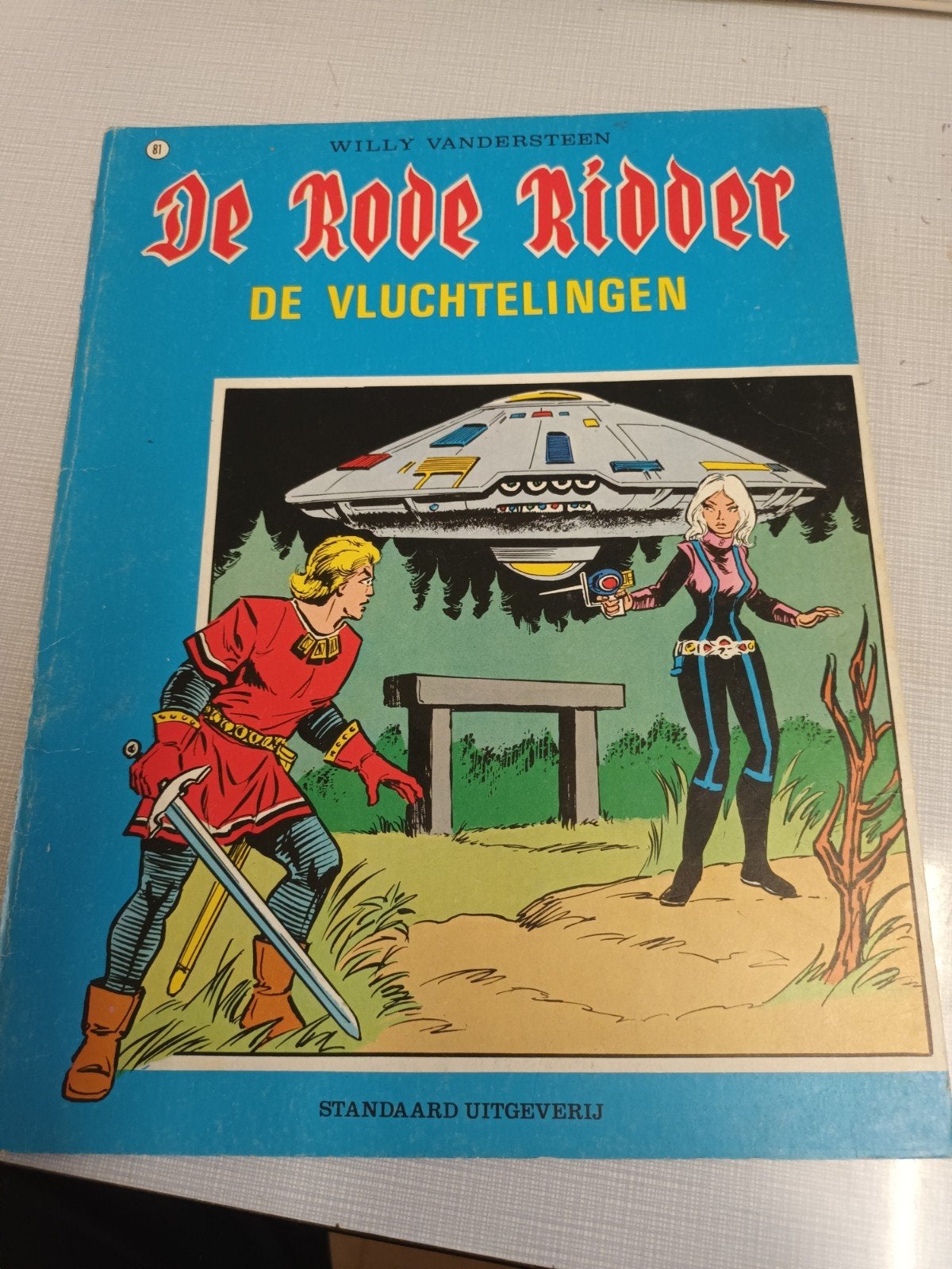 De rode ridder, Enlèvement ou Envoi