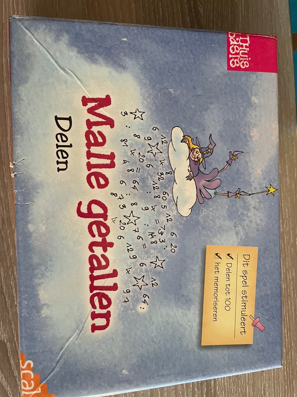 Malle getallen - delen, Ophalen of Verzenden, Zo goed als nieuw