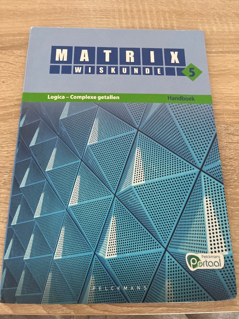 Matrix 5 Logica, Livres, Livres scolaires, Enlèvement, Utilisé, Secondaire, Pelckmans