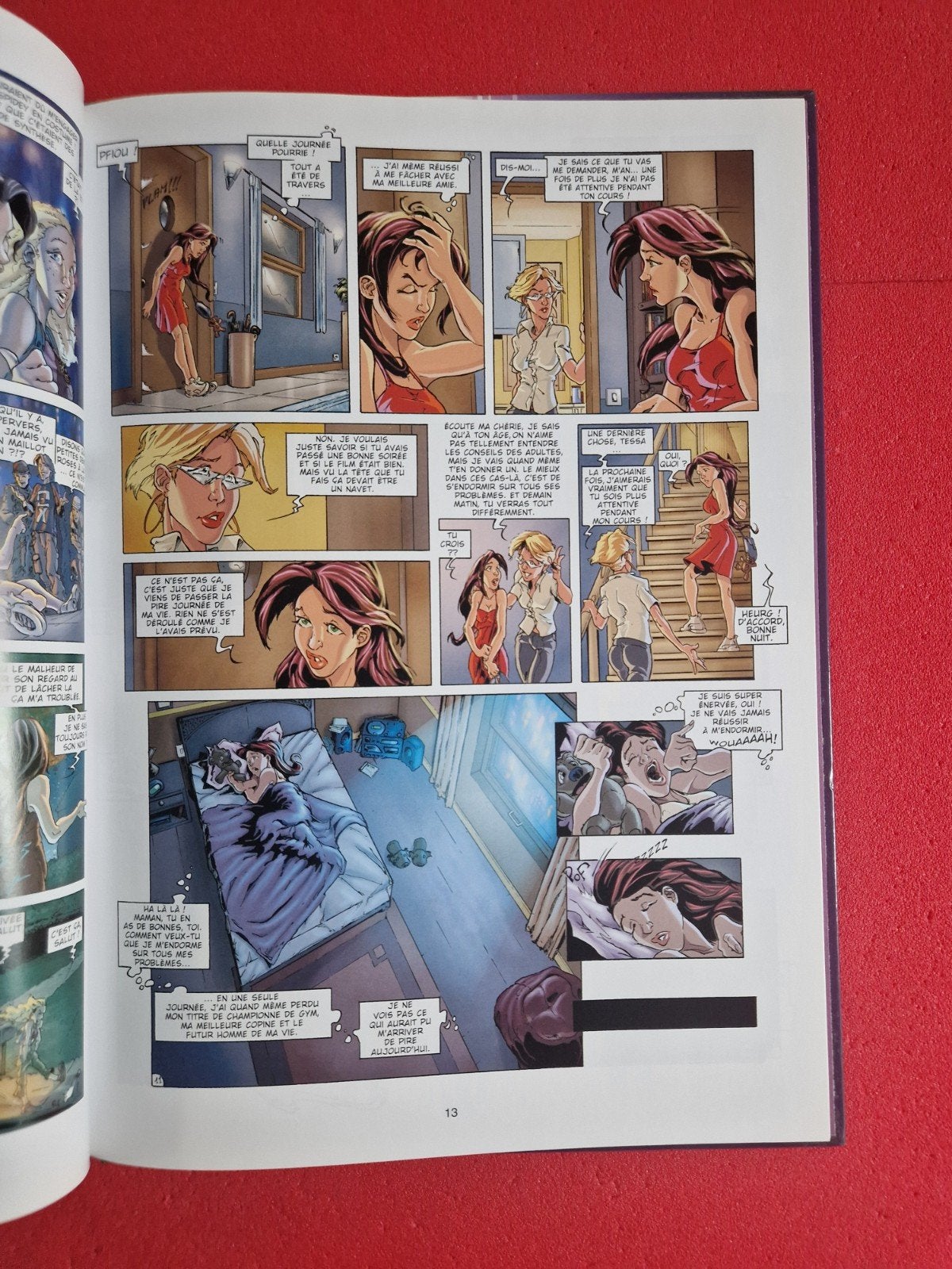 bd tessa agent intergalactique 1, Enlèvement ou Envoi