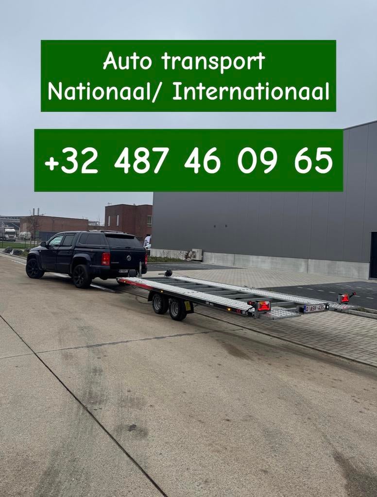 Auto Transport Belgie/Internationaal, Ophalen, Nieuw