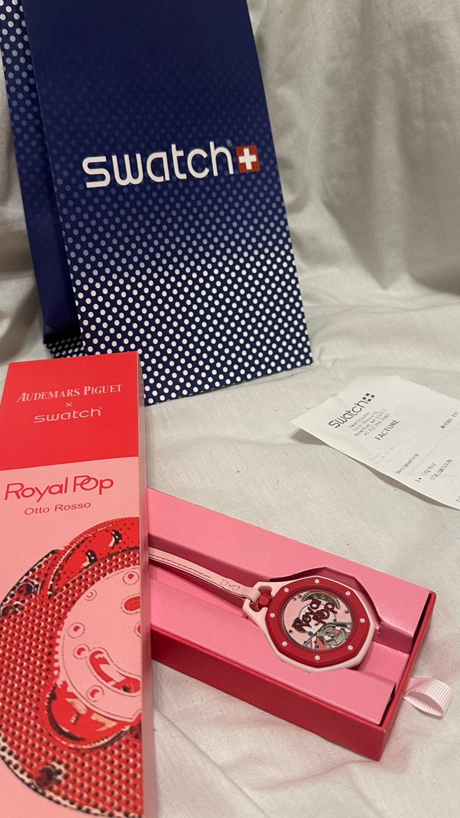 Swatch Audemars Piguet – Otto Ross, Ophalen of Verzenden, Zo goed als nieuw