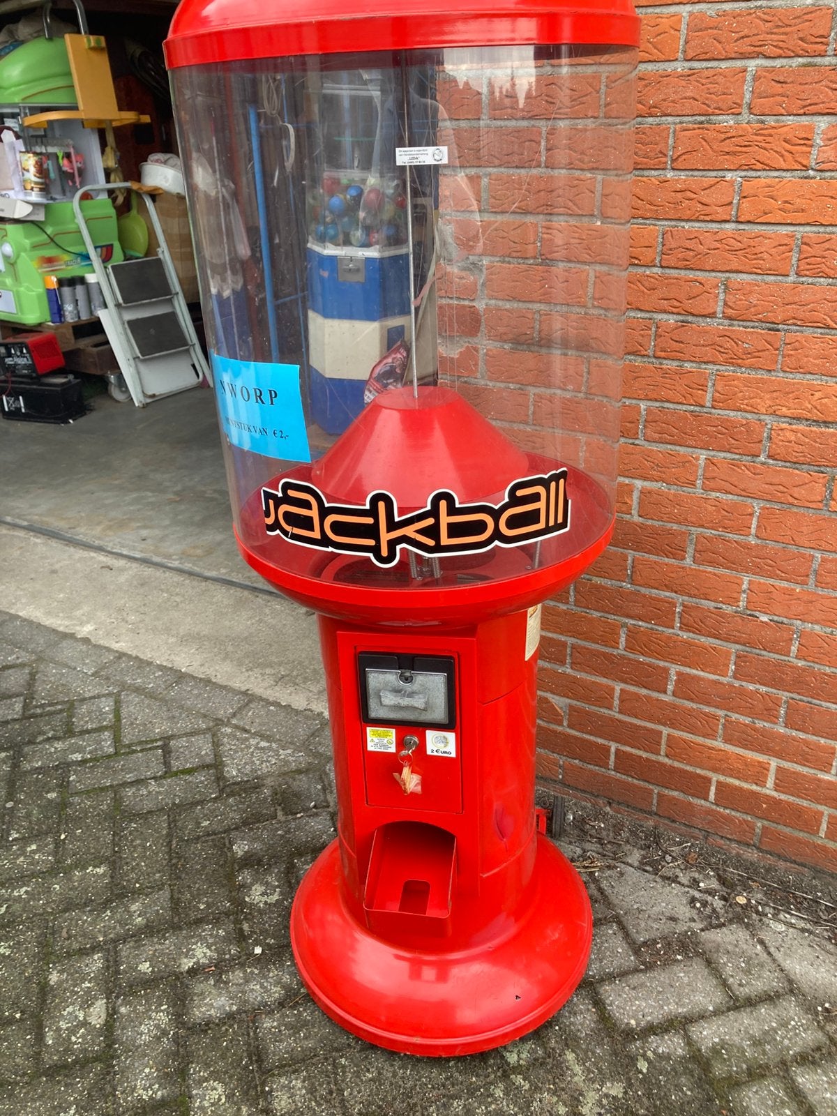 Grote capsule -ballen automaat!, Verzamelen, Ophalen, Gebruikt