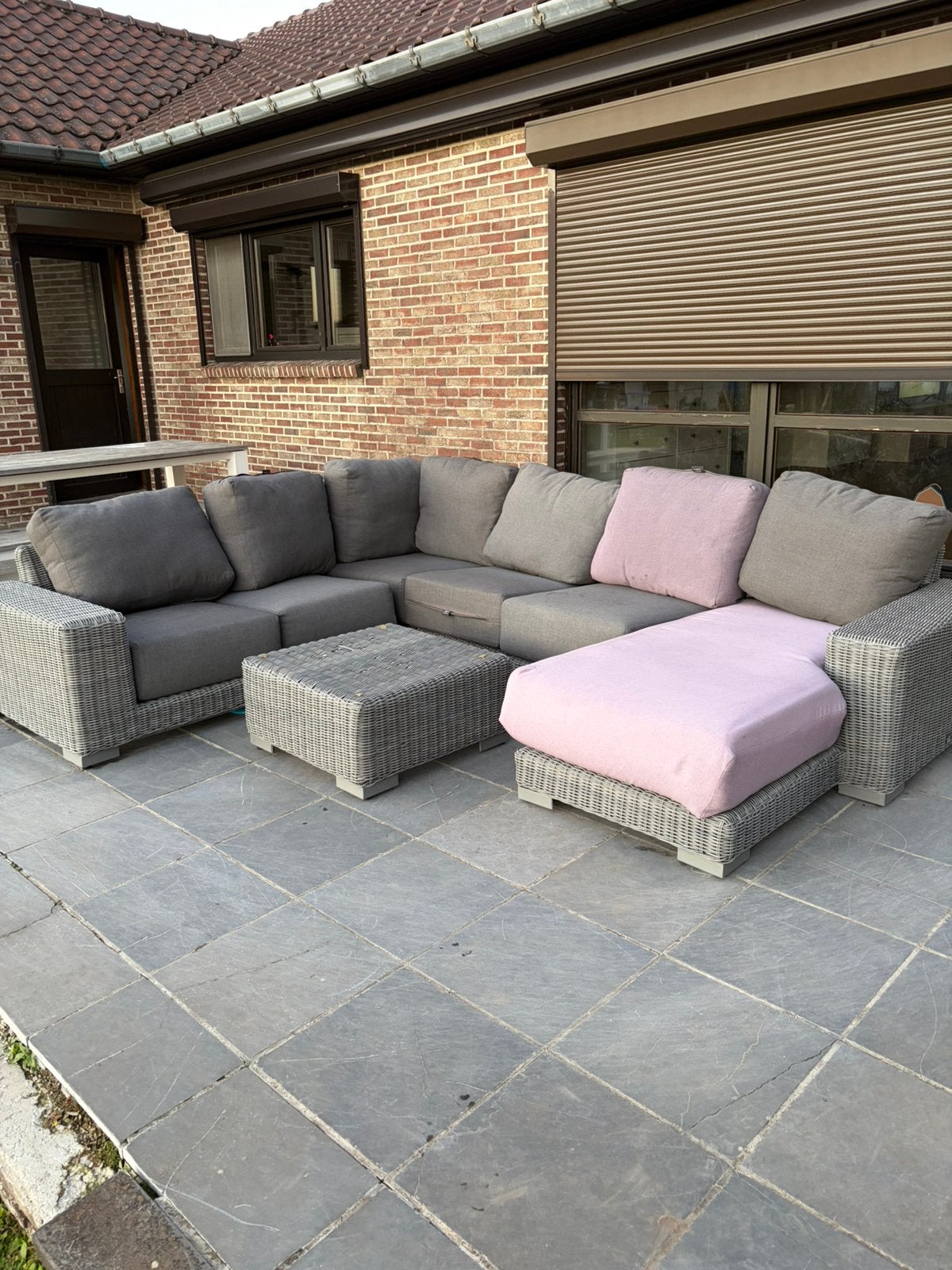 Loungeset bois le duc, Jardin & Terrasse, Enlèvement, Comme neuf, Sets de jardin