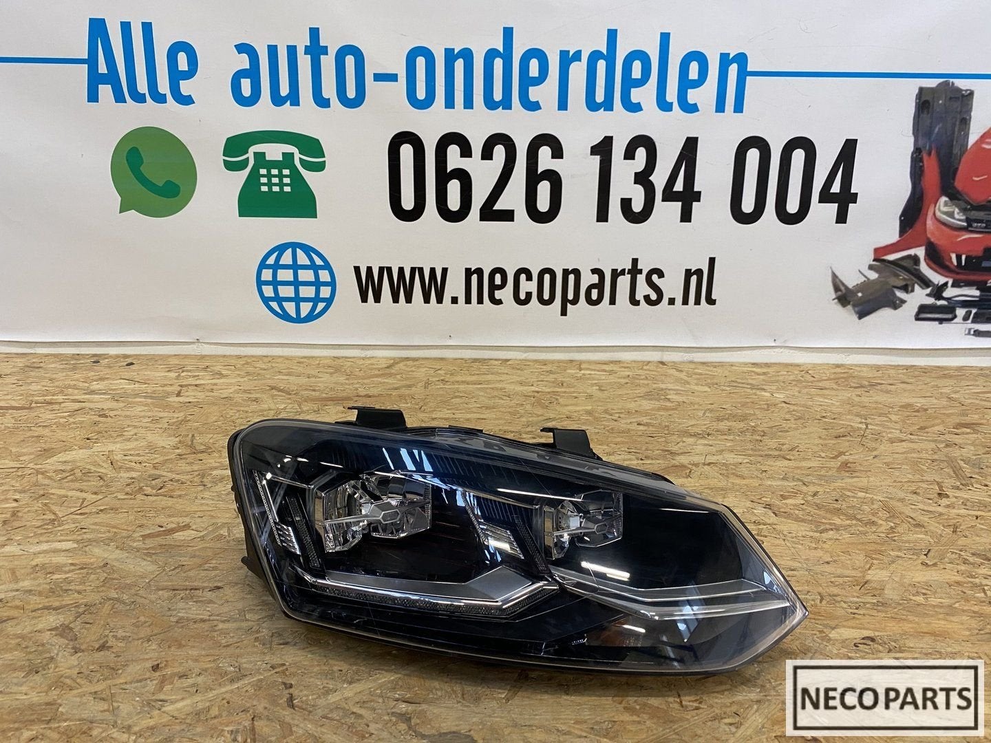 VW POLO 6C VOL LED KOPLAMP RECHTS ORIGINEEL 6C1941036 774, Auto-onderdelen, Gebruikt, -, Volkswagen, -