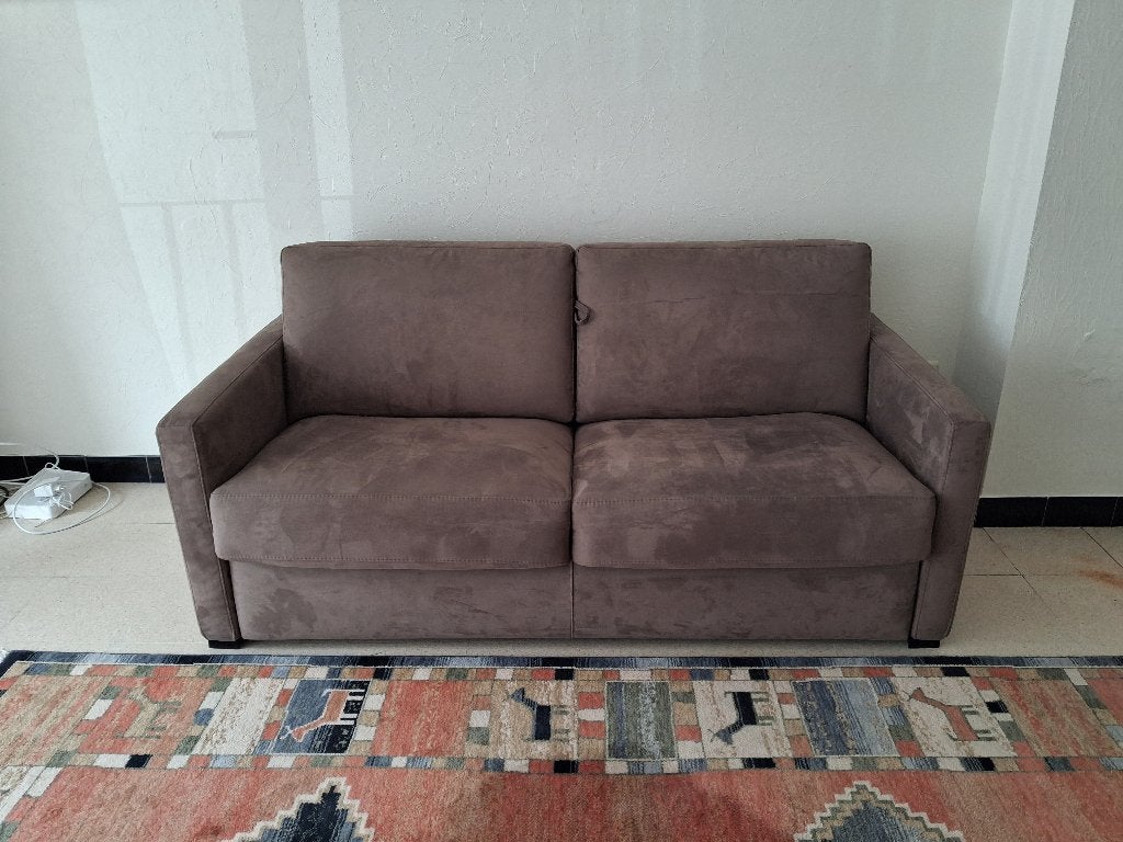 Sofa Slaapdivan, 75 à 100 cm, 150 à 200 cm, Comme neuf, Enlèvement