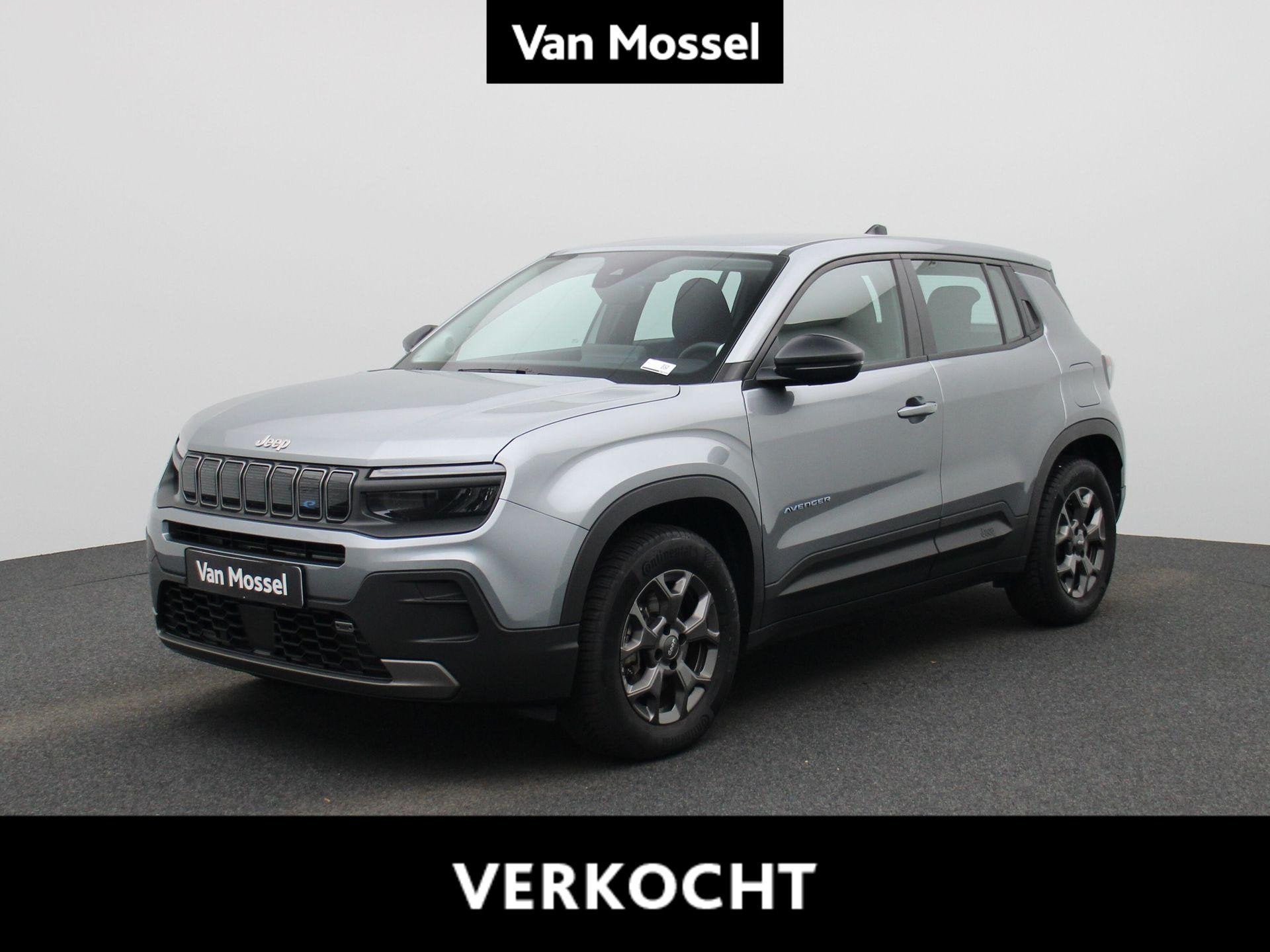 Jeep Avenger 1.2 Altitude MT6, Auto's, Voorwielaandrijving, Stof, Gebruikt, Zwart