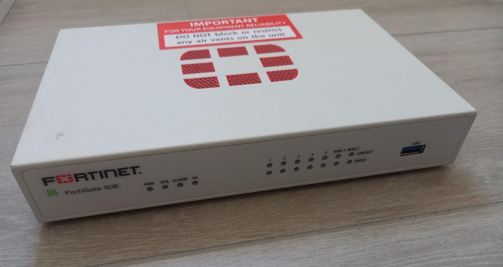 FortiGate 50E Firewall, Ophalen, Zo goed als nieuw, Fortinet - Fortigate