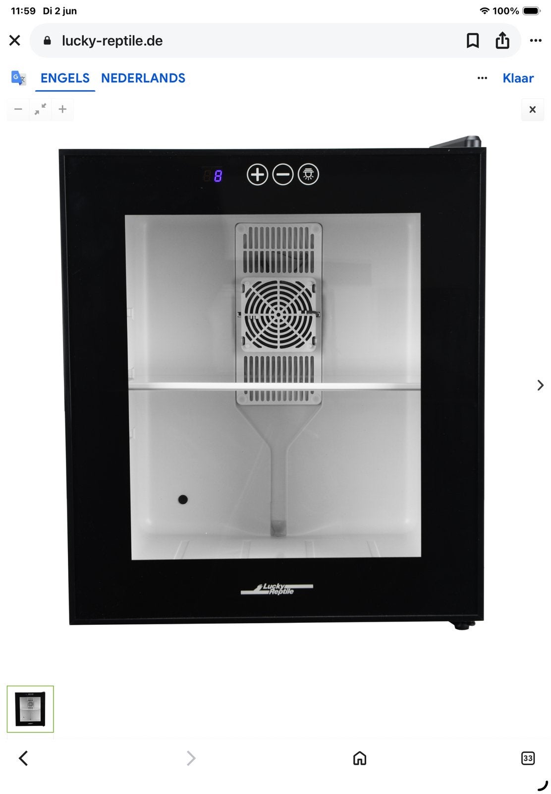 Lucky reptile herp nursery iii incubator nieuw, Ophalen, Nieuw, Broedstoof of Broedmachine
