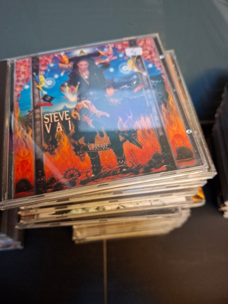 cd - steve vai - passion and warfare, Ophalen of Verzenden, Zo goed als nieuw, Album, Inclusief boekje