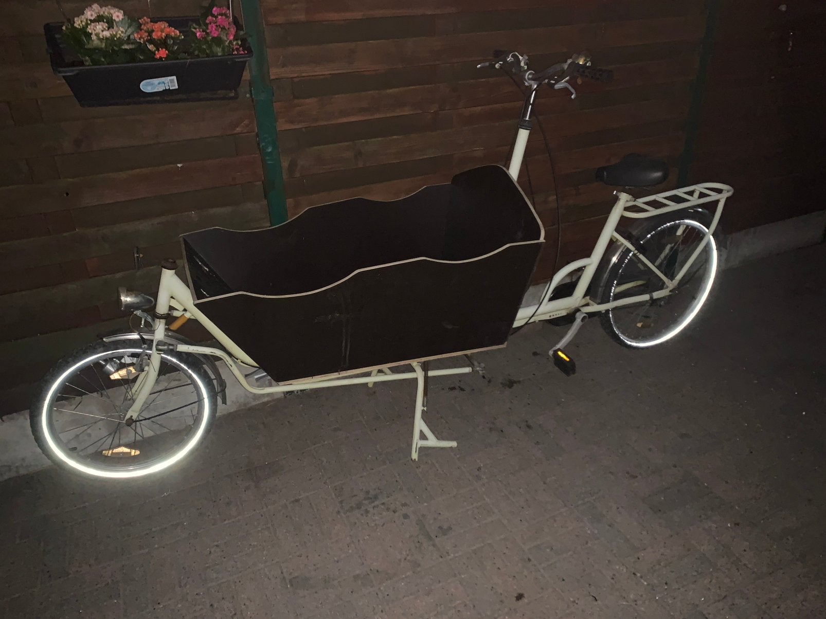 Bakfiets met werk aan, Enlèvement, Utilisé