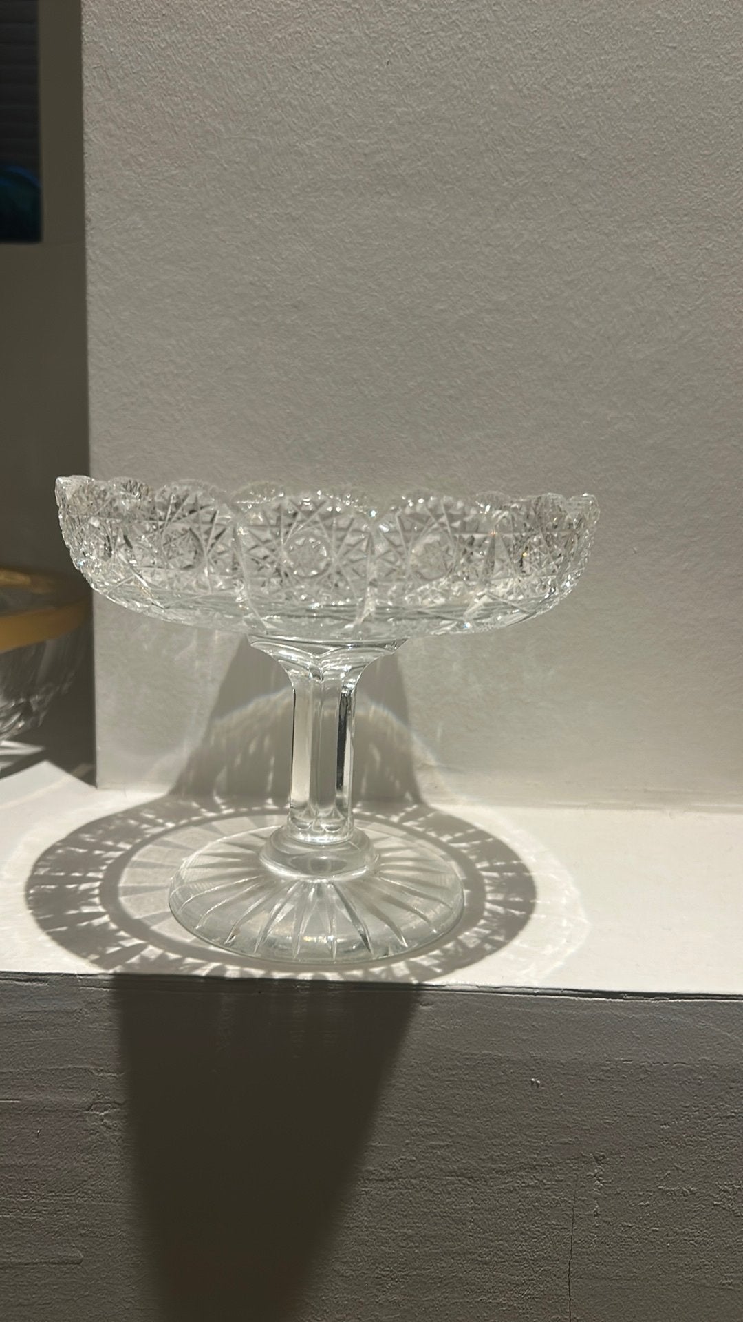 Kristallen glas, Ophalen