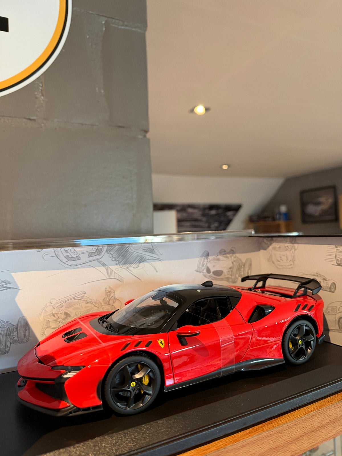 Ferrari SF90xx stradale, Ophalen of Verzenden, Zo goed als nieuw