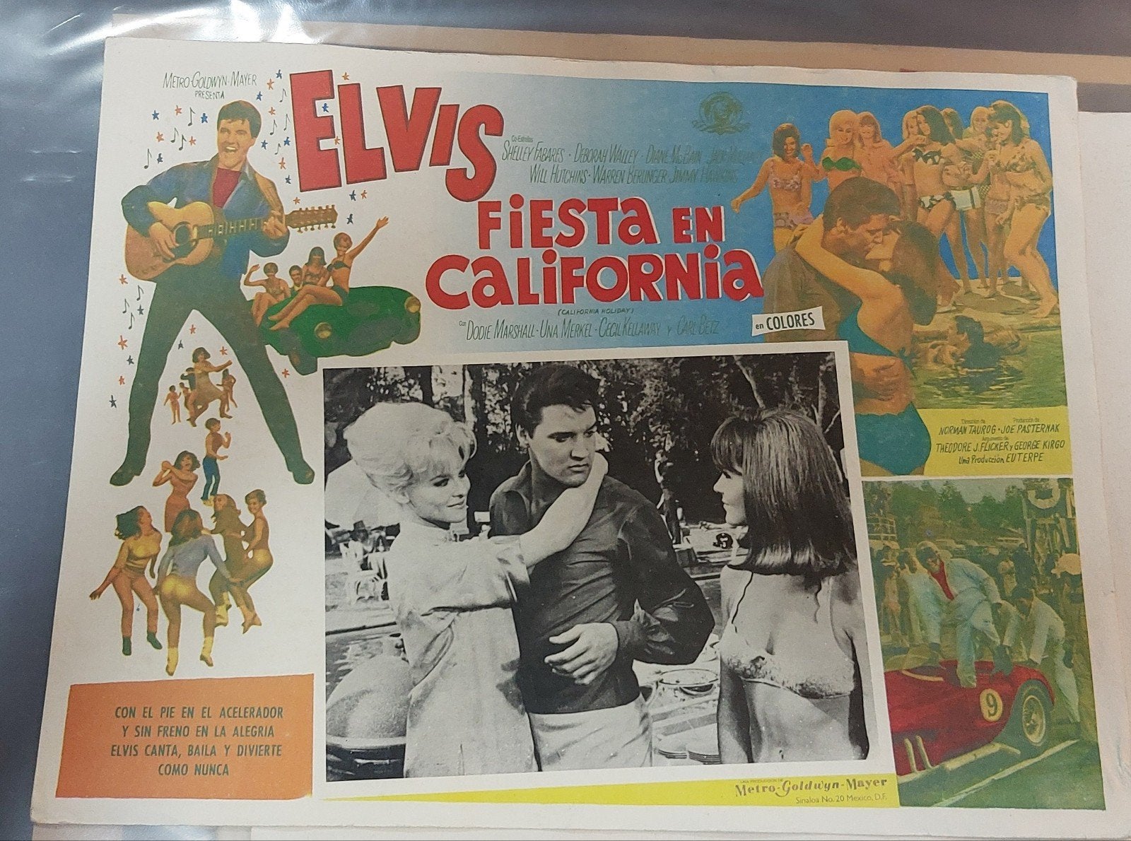 Spaanse lobbykaart Elvis Presley 1966, Ophalen