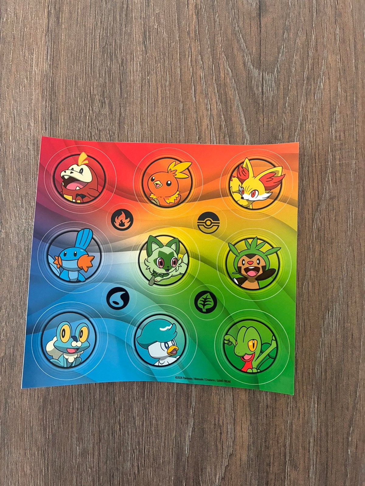 Pokemon stickers, Enlèvement ou Envoi, Comme neuf