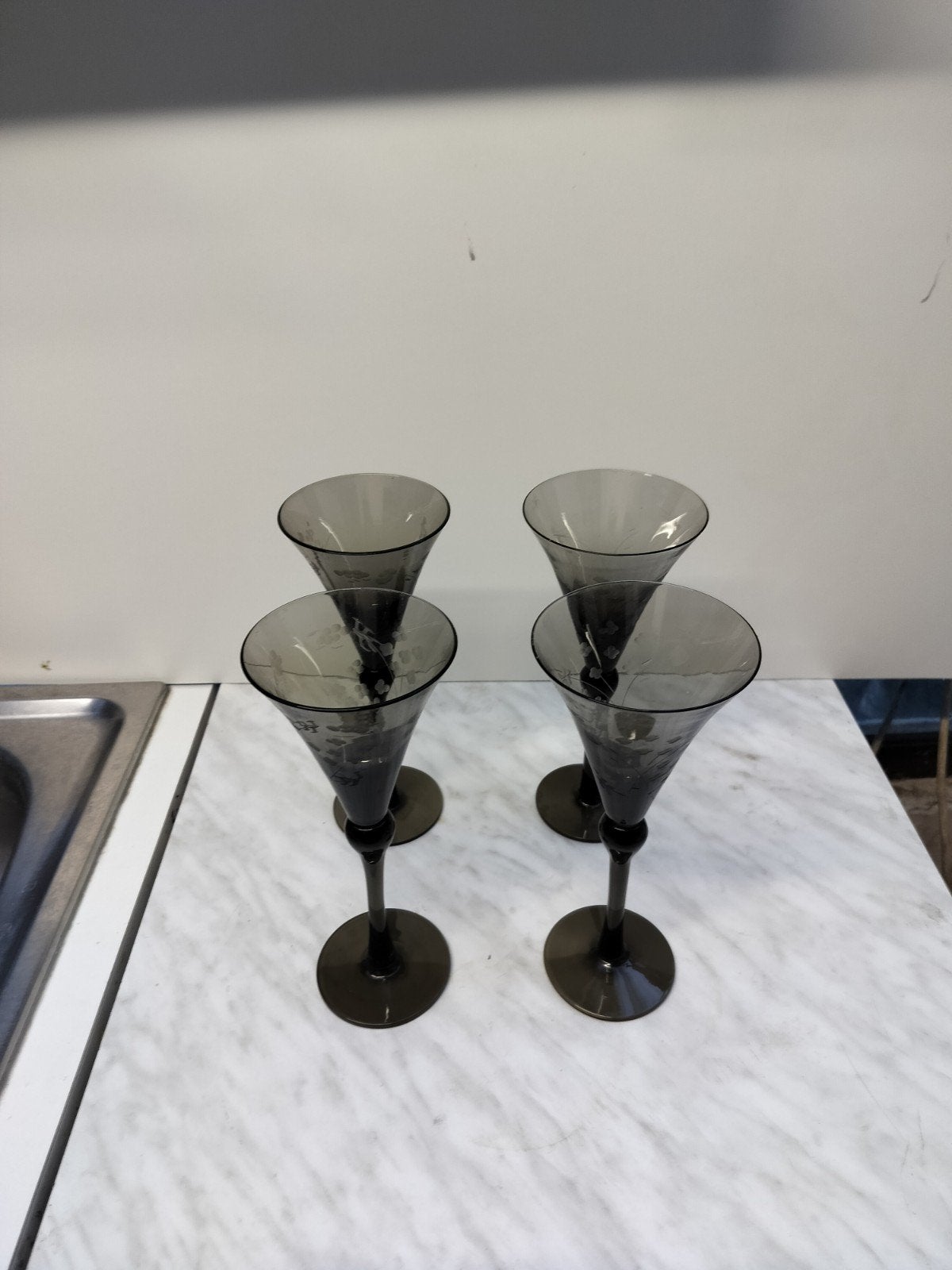 Verres à champagne