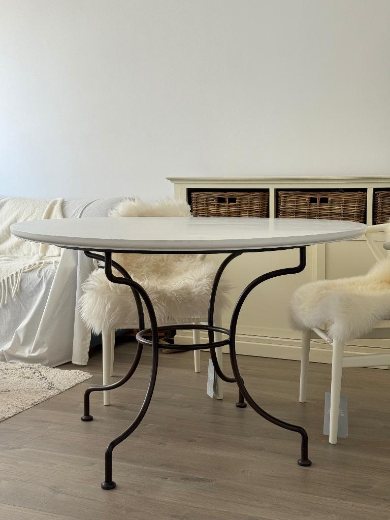 Tafel 120 cm, Ophalen, Gebruikt, Rustiek, Overige materialen