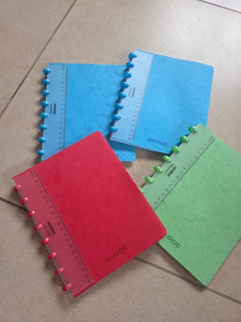 Set van 4 kleine Atoma-notitieboekjes - Nieuw - Mix kleuren, Ophalen, Nieuw