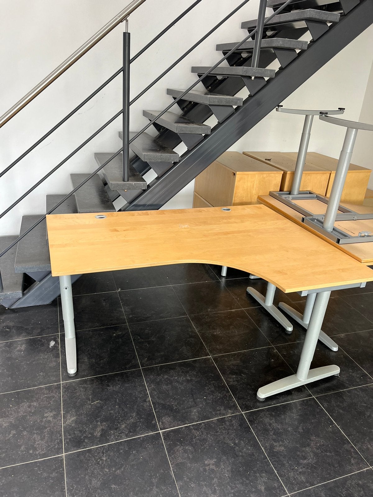 Bureaus, Huis en Inrichting, Bureaus, Zo goed als nieuw, Hout, Ophalen of Verzenden