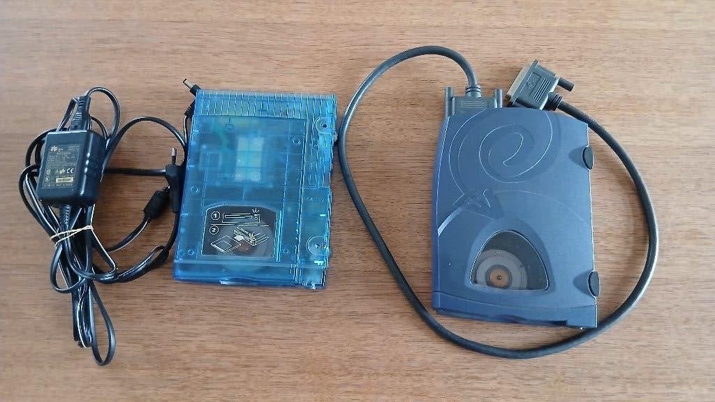 ZIP drive Macintosh en PC + zips, Computers en Software, Ophalen, Macintosch en PC