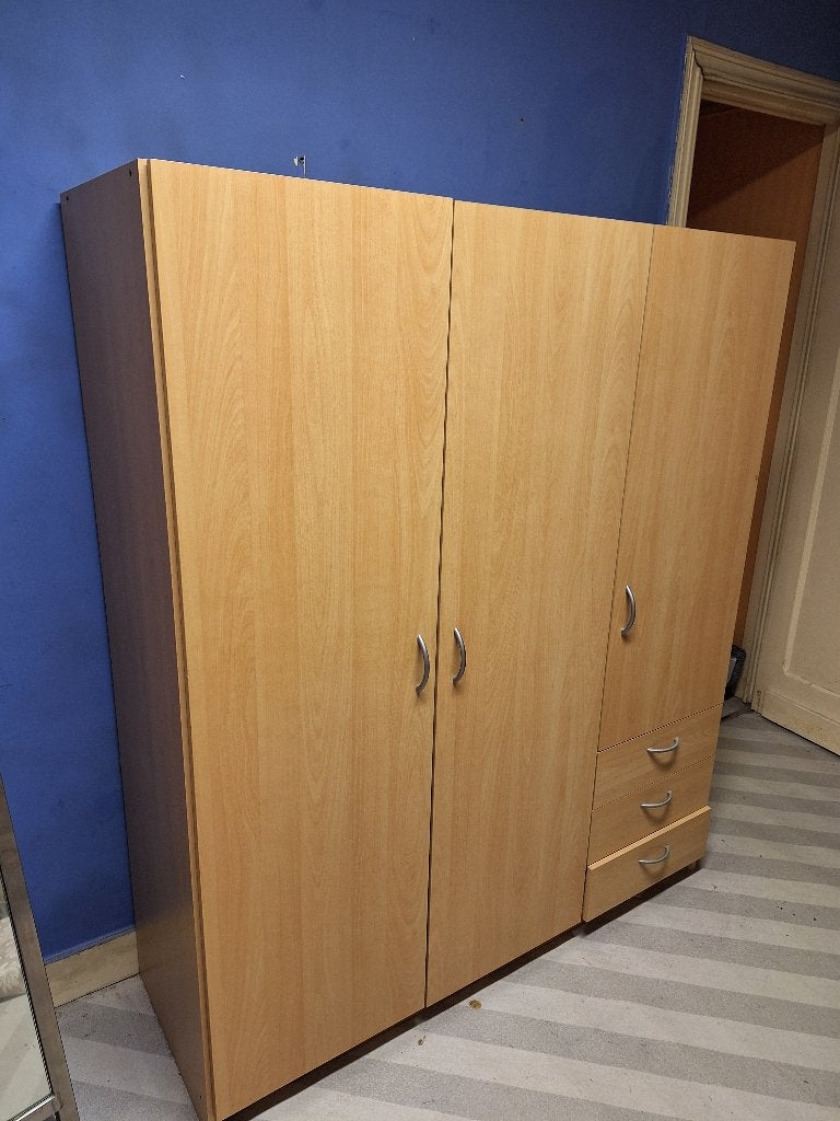 Kleeding kast, Huis en Inrichting, Ophalen, 100 tot 150 cm, Eikenhout, 150 tot 200 cm