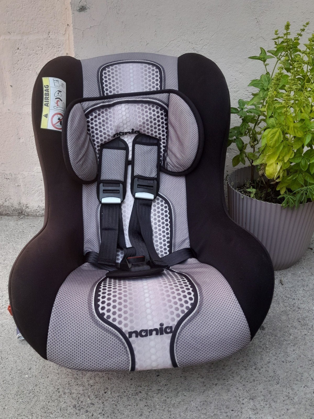 Siège auto Nania 0-18 kg (Groupe 0+/1) – Très bon état, Enfants & Bébés, Sièges auto, Autres marques, Ceinture de sécurité, 0 à 18 kg
