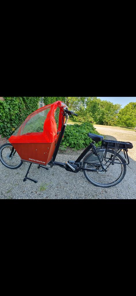 Bakfiets, perfecte staat, Fietsen en Brommers, Elektrisch, Zo goed als nieuw, 2 kinderen, Ophalen