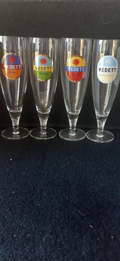 Verre à bière Vedett 6 pièces, Collections, Enlèvement, Neuf, Verre à bière