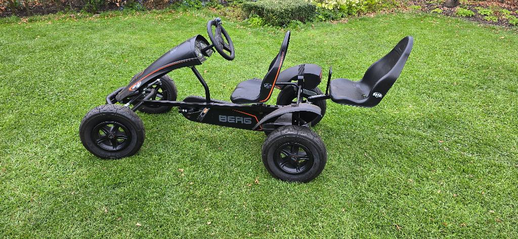 Berg Go-cart skelter black edition met tweede zitje, Ophalen, Zo goed als nieuw, Berg, Duozit