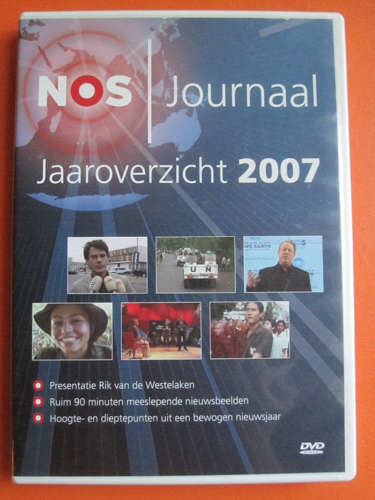 NOS Journaal Jaaroverzicht 2007, Cd's en Dvd's, Dvd's | Documentaire en Educatief, Alle leeftijden, Ophalen of Verzenden, Zo goed als nieuw