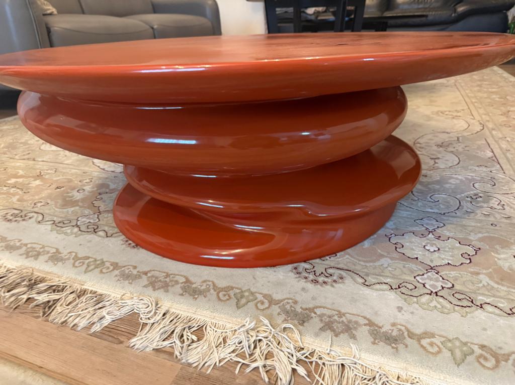 salontafel modern nieuw (gekocht voor 750), Neuf, Moins de 50 cm, Rond, 50 à 100 cm