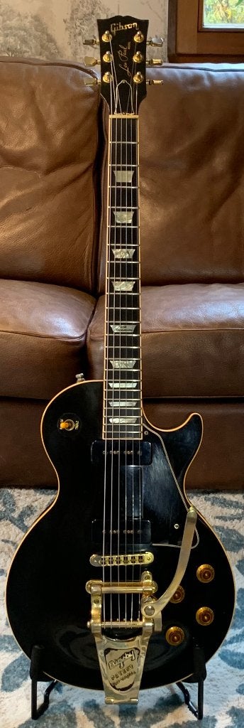 GIBSON LES PAUL 40th ANNIVERSARY (1991) – EBONY & GOLD, Musique & Instruments, Enlèvement, Utilisé, Solid body, Gibson
