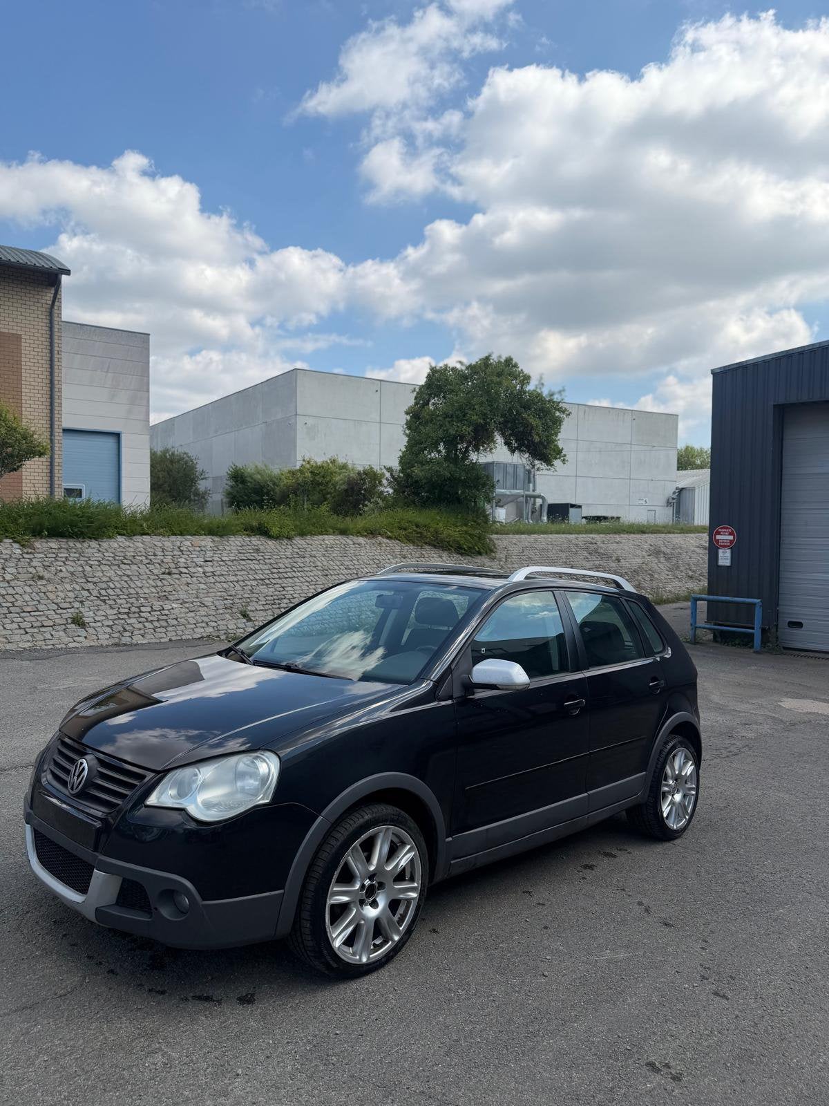 Volkswagen Polo cross 1,2ess 2007 euro4 304000km airco, Achat, Entreprise, 5 portes, Euro 4